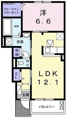 エピナールIの物件間取画像